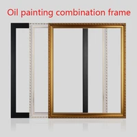diy canvas picture frame photo frame square diamond painting frame wall art poster hanger home decoration gift
