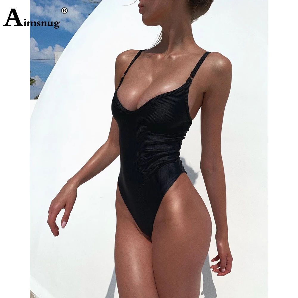 Women One Piece Swimsuit High Cut Monokini Swimwear Brazillian Onesie Bathing Suit 2022 Summer New Sexy One-piece Swim Suits