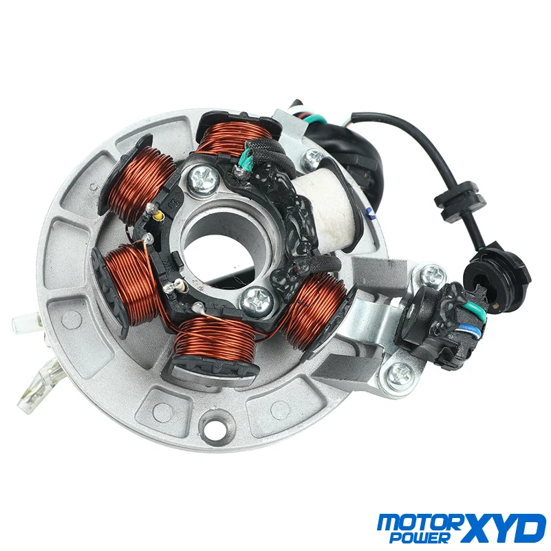 Lifan 140 140cc LF140 двигатель 6 катушек зажигания СТАТОР для горизонтального стартера
