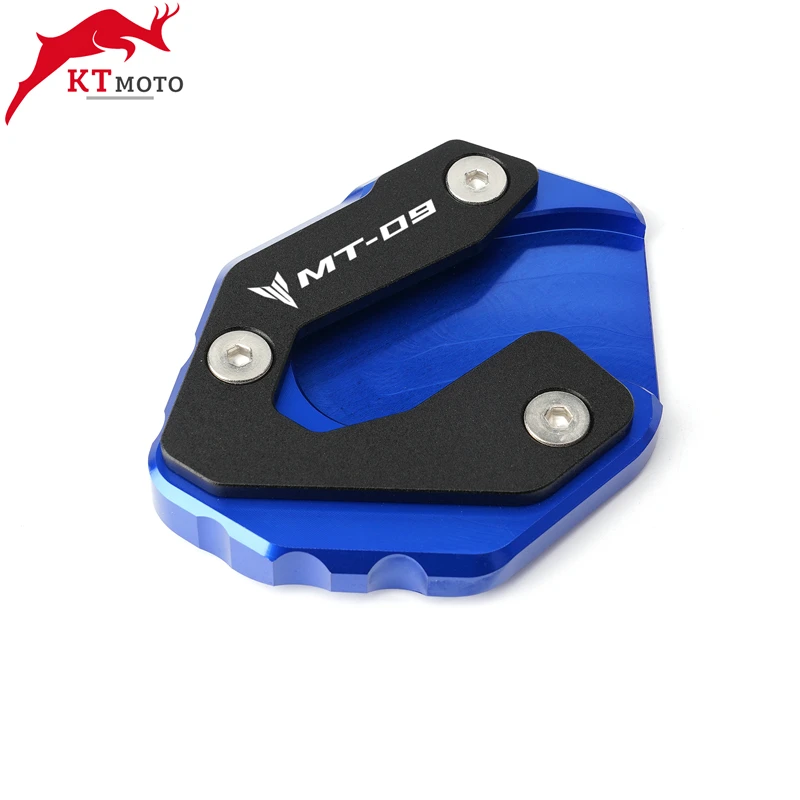 For YAMAHA MT-09 MT 09 XSR 900 XSR900 2014-2020 Motorcycle CNC Kickstand Foot Side Stand Extension Pad Support Plate | Автомобили и
