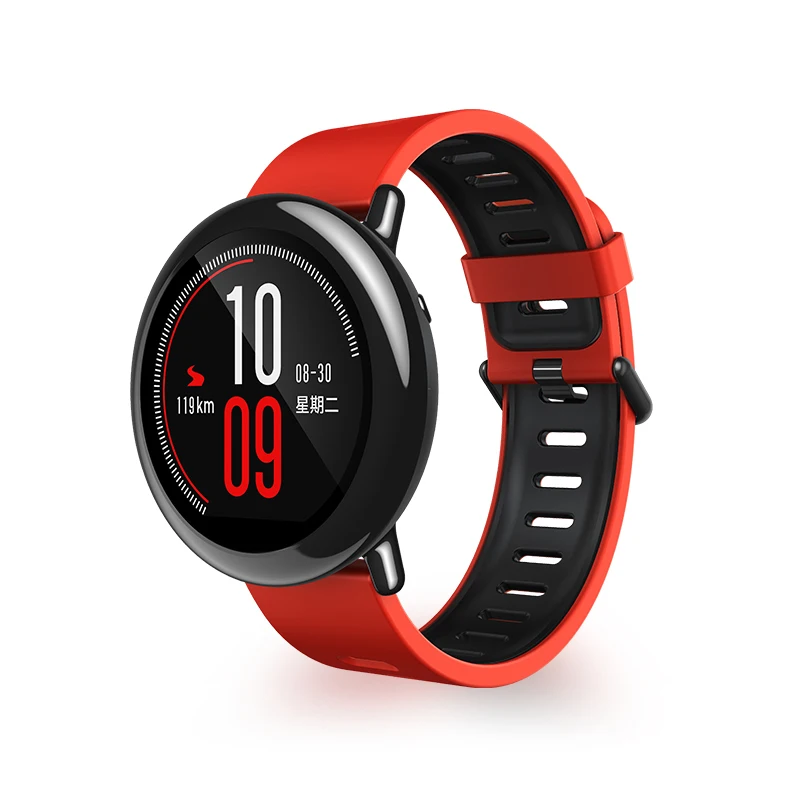 Новинка 5 цветов спортивный силиконовый ремешок на запястье для Xiaomi Huami Amazfit PACE
