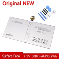 pro 4 new original battery for microsoft surface pro 4 1724 12 3 tablet dynr01 7 5v 38 2wh 5087mah g3hta027h