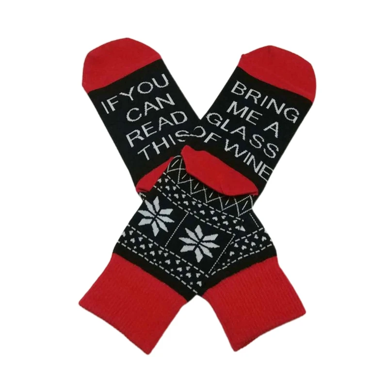 MXMA забавная новинка носки чулки подарок Рождество Праздничный дизайн красочный |