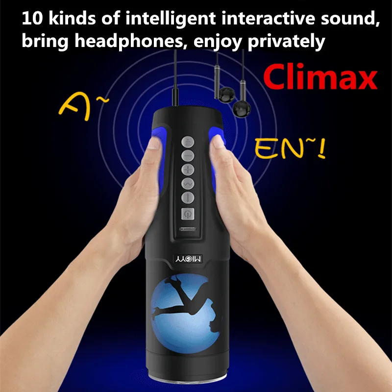 Автоматический телескопический Мужской мастурбатор Электрический