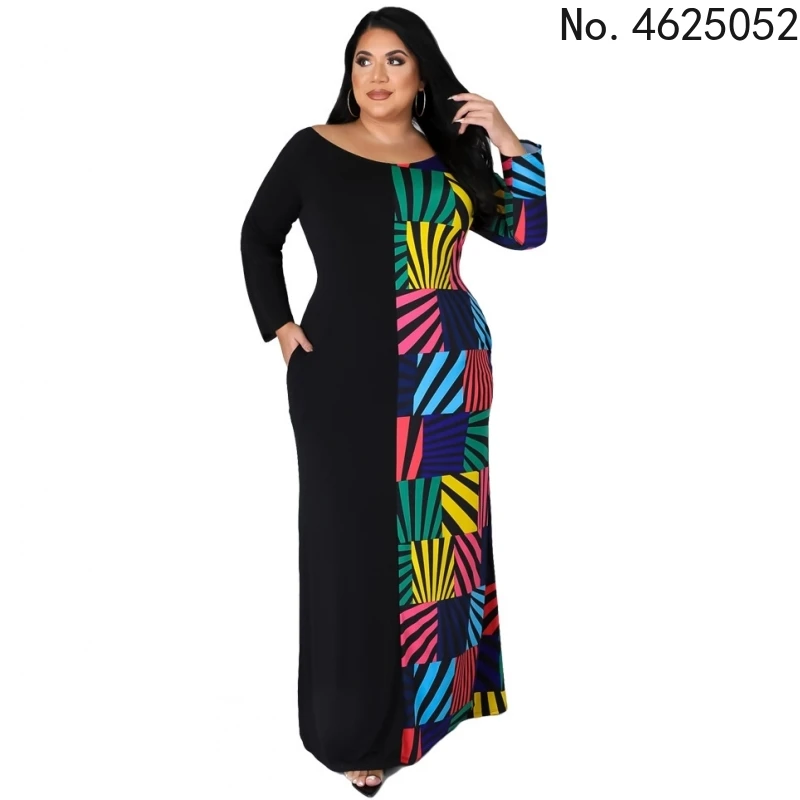 african attire for women Clothes for Women Dashiki Print Dress European Clothing Plus Size Bazin Rich Sleeveless Fashion Round Neck Maxi Vestido african robe