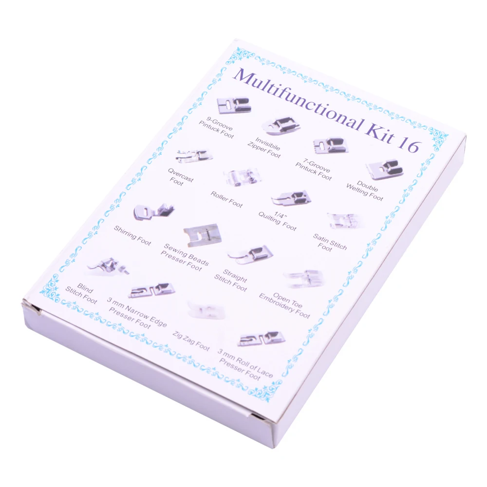 Набор для шитья комбинированная Металлическая машинка под застежку-молнию с