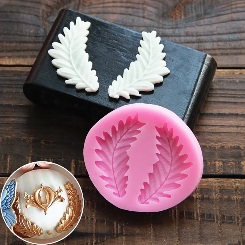 

Leaf Shape Chocolate Silicone Fondant Mold For Cake Decorating Cookie Baking Gumpastes Moulds Steam Oven Available And Resin Art