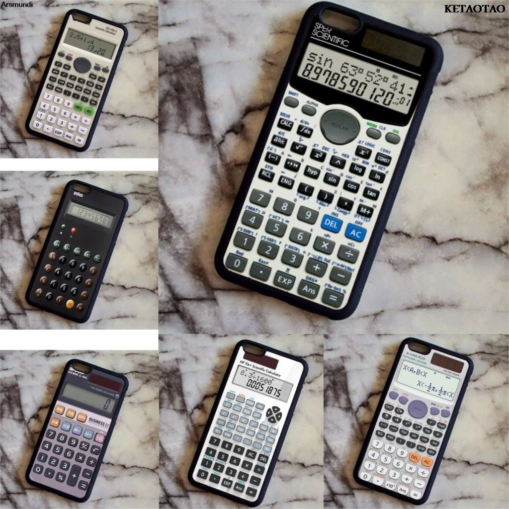 Мягкий силиконовый винтажный Ретро-калькулятор KETAOTAO для камеры чехлы телефонов