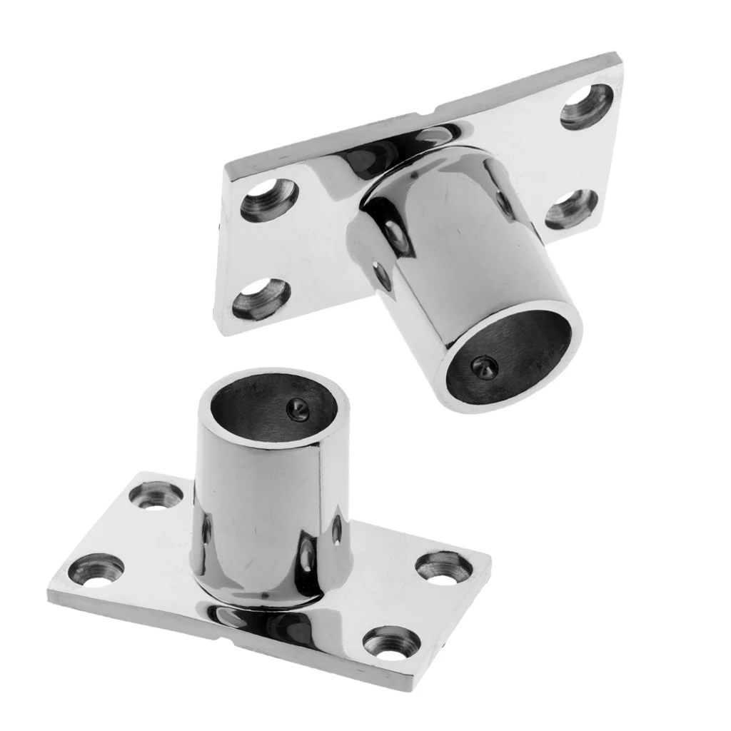 Boat Hand Rail Fitting Hardware 90 Degree 7/8&quot 1&quot Marine 316 Stainless Steel Mirror Finished | Автомобили и мотоциклы