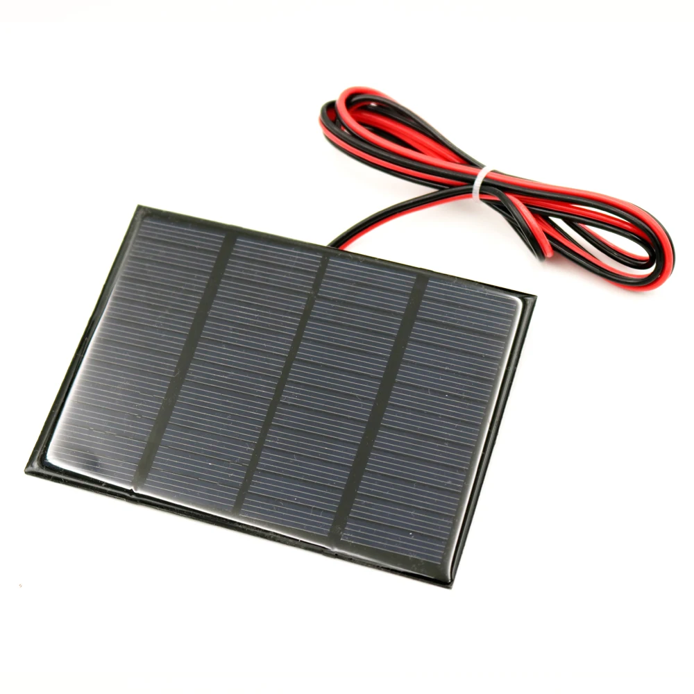 Поликристаллический кремний DIY Батарея кремния 12V 1,5 W Панели солнечные Стандартный эпоксидной Мощность зарядный Модуль 115x85 мм Мини Солнечная батарея