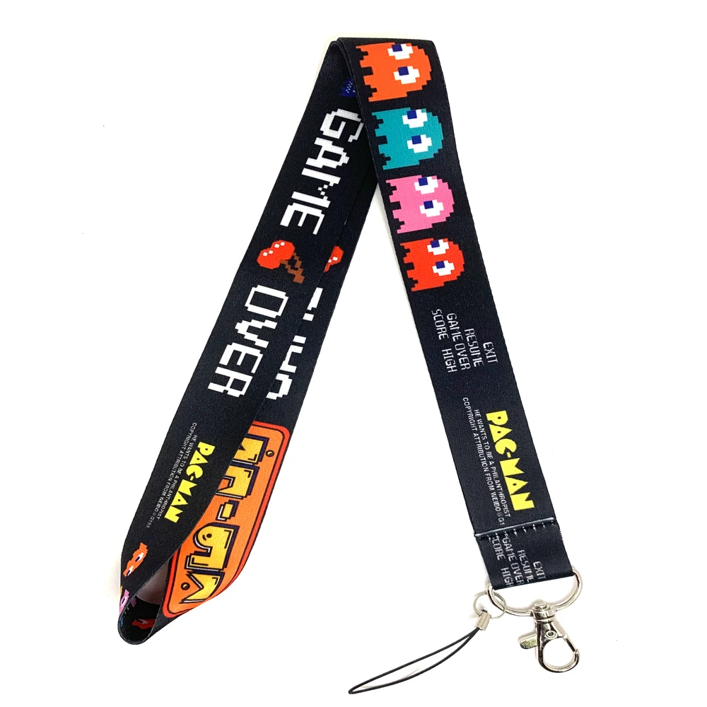 

12 шт./компл. симпатичный Классический брелок для игр, ремешок для ключей, шнурок для ID, держатель для бейджа с брелоком, аксессуары для косплея