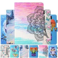 cover for lenovo tab m10 fhd plus 10 3 inch tb x606f x606x cartoon flower leather tablet case for lenovo tab m10 plus cover case