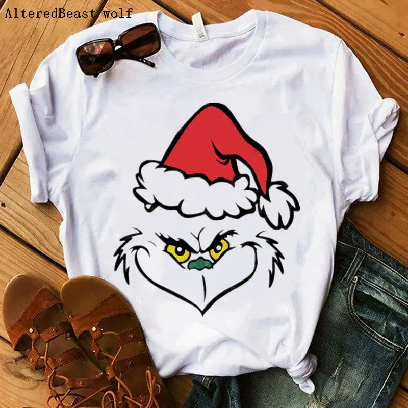 Drink Up Grinches новогодние майки для женщин, подарок, слоган, красные, модные, гранж, вечерние, стильные, эстетические, Забавные футболки, цитата, готика, футболки