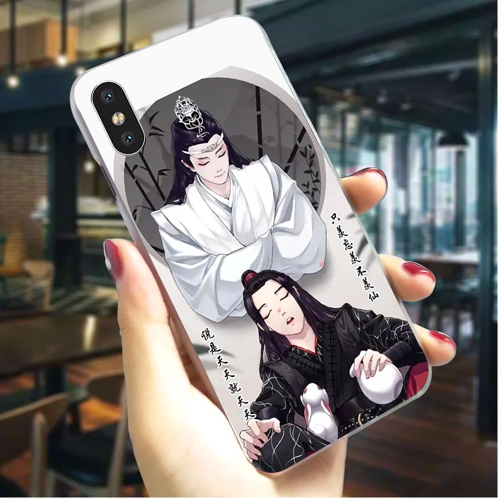 Защитный чехол для телефона Mo Dao Zu Shi iPhone 11 Xs Max X 6 6S 8 Plus 7 5S 5 SE XR pro кожаные