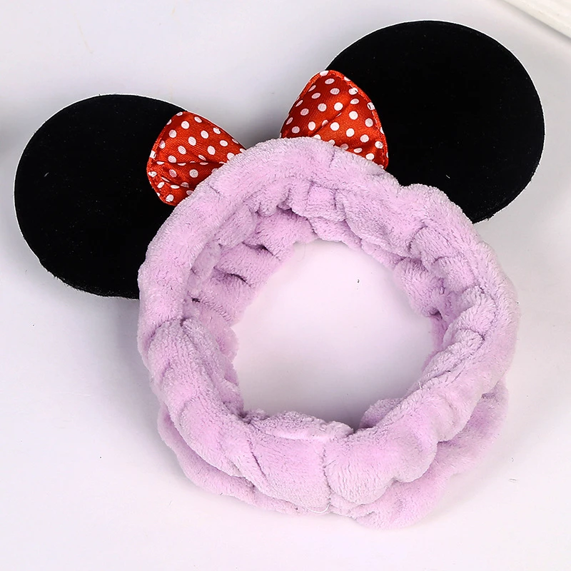 Новые милые аксессуары для волос с изображением Минни Диснея бант уши Микки Маус