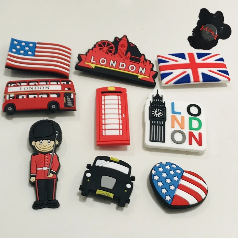 9 шт. ПВХ стильная футболка с изображением персонажей видеоигр магнитный стикер