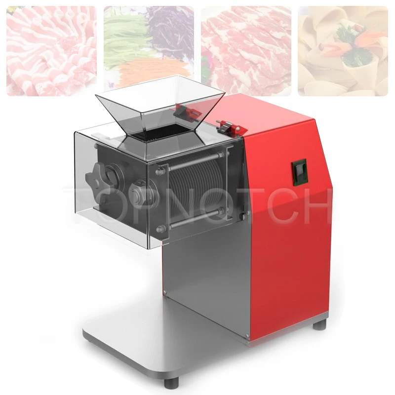 

Electric Meat Slicer Commercial Automatic Cutting Machine Slice Dicing Machine Meat Grinder Cutting Machine Small Desktop
