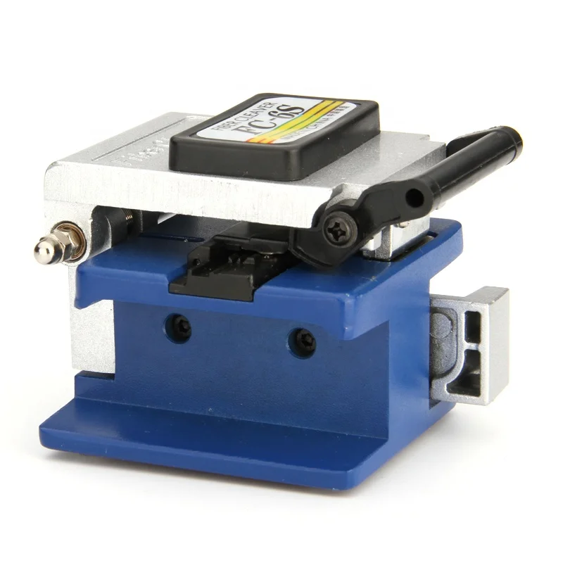 FC-6S FTTH Optical Fiber Cleaver metal Small High Precision Fiber cutting cable cold connection cutter tool