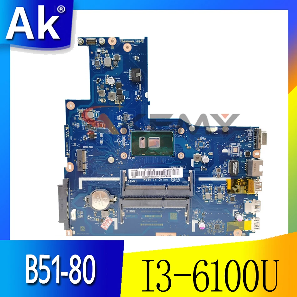 Применимо к B51-80 ноутбук материнская плата I3-6100U UMA номер LA-D102P FRU 5B20K57328 5B20K57313 5B20K57358
