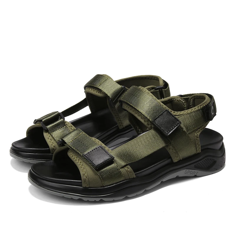 

beach verano for cuero summer leather zandalias couro shoes para mens fashion sandalen transpirables erkek deportivas trekking