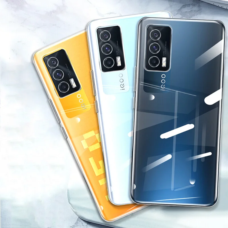 

Clear Soft TPU Silicone Case for VIVO IQOO 7 iqoo7 IQOO Neo 5 neo5 5G Cover Phone Shell Case Protection Transparent Capa Coque