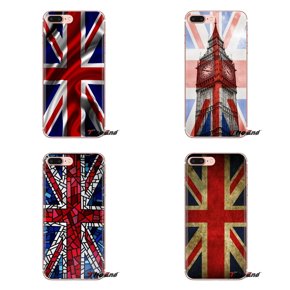 Для iPod Touch Apple iPhone 4 4s 5 5S SE 5C 6 6S 7 8 X XR XS Plus MAX Англия британский флаг Великобритании
