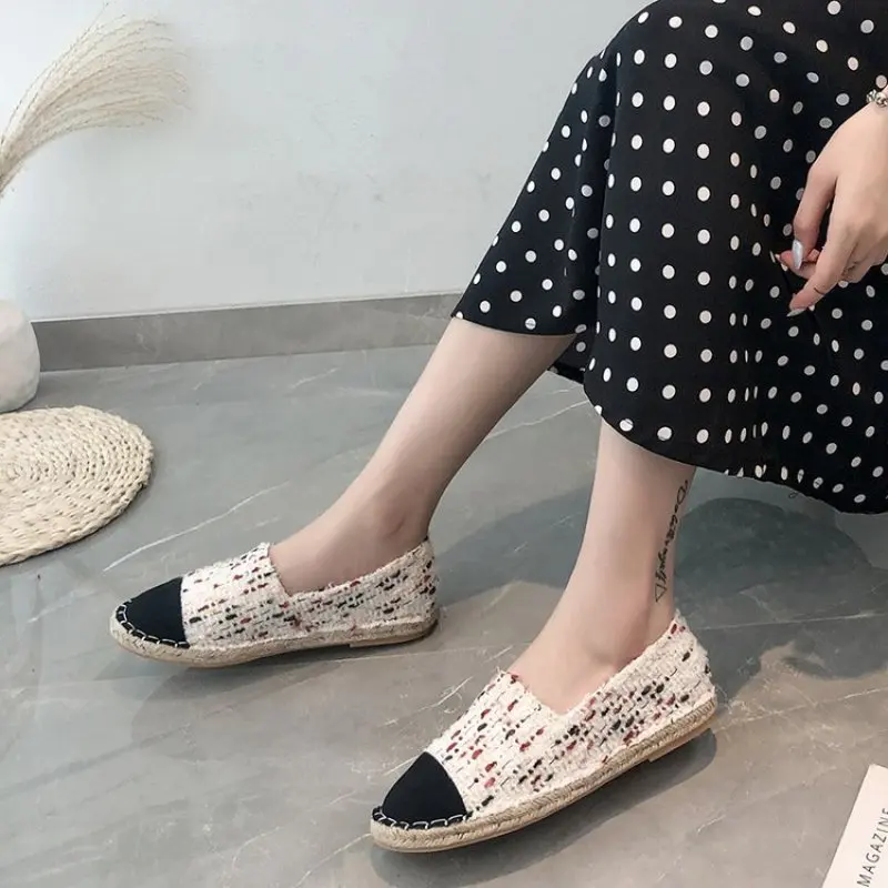 Эспадрильи фирменный дизайн сезон весна Новая женская обувь в рыбацком стиле