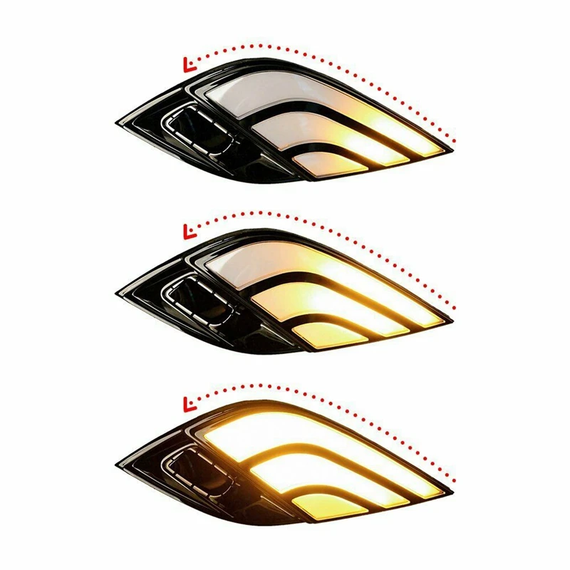 

DHBH-Car Daytime Running DRL Fog Lights with Module Harness for Toyota Camry SE / XSE 2018-2020