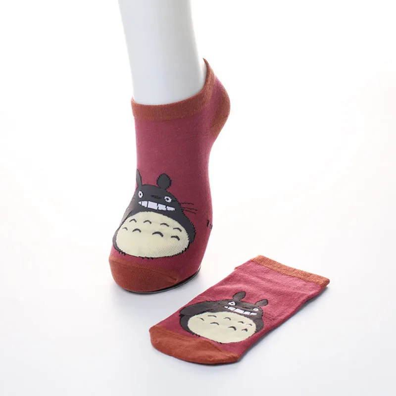 

Anime Ankle Socks Woman Fshion Lovely Funny Cozy Cartoon Movies Movement Socks Cotoon Non-Slip Novelty Cool Skateboard Socks