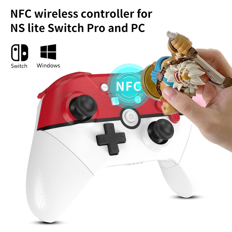 Беспроводной игровой bluetooth контроллер для Nintendo переключатель Pro НС Lite ПК ноутбук
