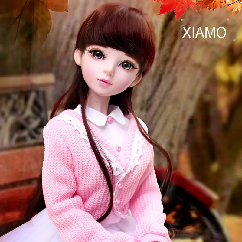 60 см Модная Кукла для молодых девушек ручной работы 1/3 Bjd куклы 23 шарнирные большие девичьи куклы детские игрушки для девочек подарок на день рождения и Рождество