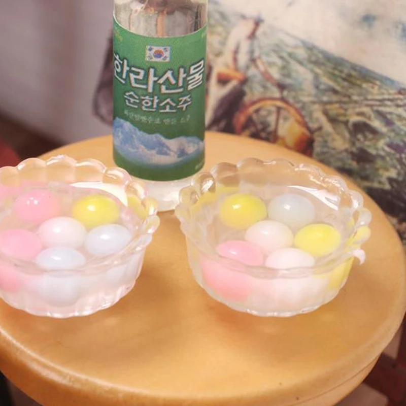 

Красочный 1 комплект миниатюрный кукольный домик Tangyuan, набор аксессуаров для кукольного домика, кукольная продукция