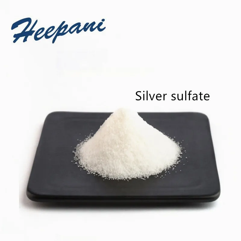 Сульфат серебра в порошке 25 100 г с 99.7% мелким белым кристаллическим порошком