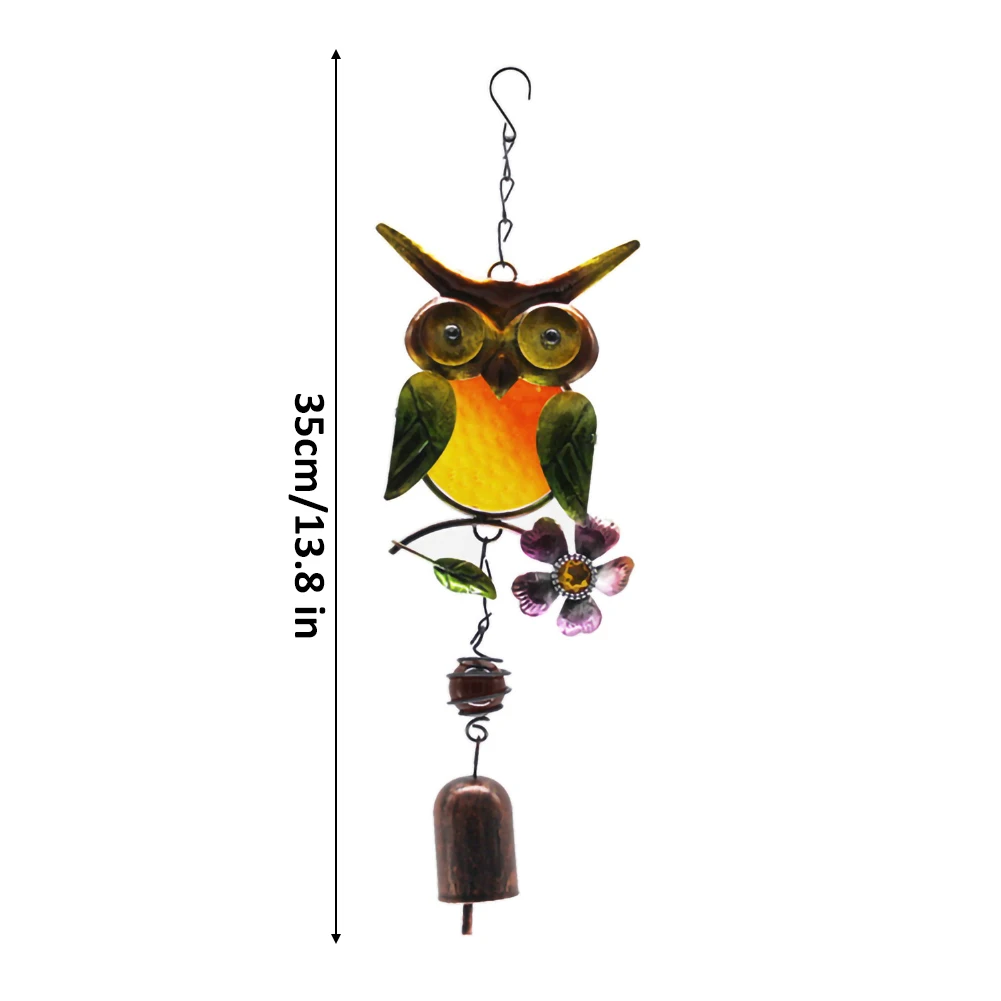 Уличные ветроколокольчики в виде совы подвесные колокольчики для сада двора