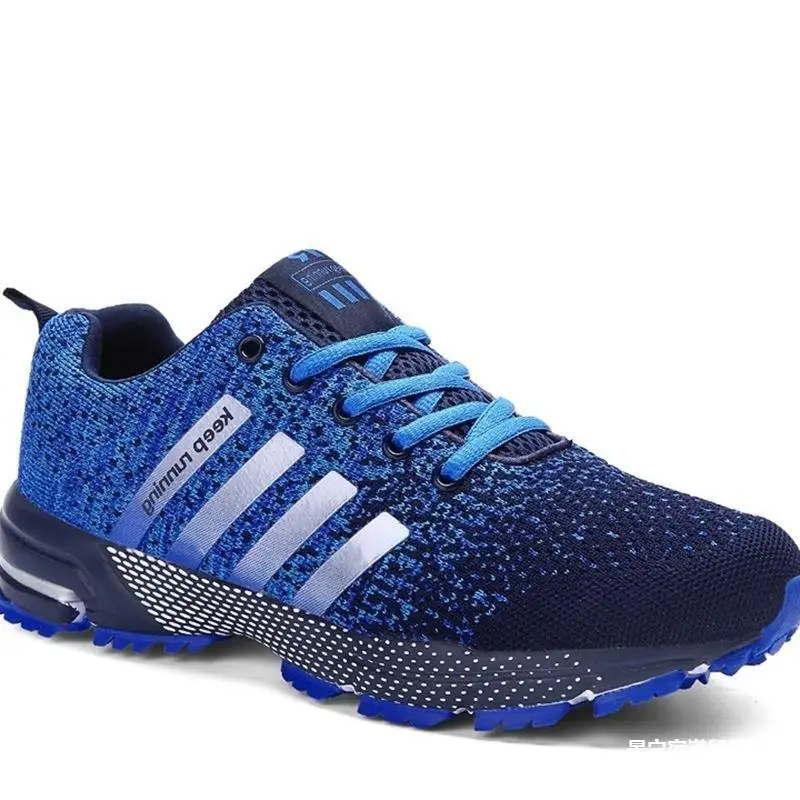 

Men's Mesh Breathable Casual Shoes Non-Slip Stable Shock Absorption Lightweight Sneakers Couple Basket Homme Running Shoe