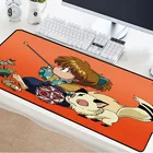 Mairuige, милый Аниме Коврик для мыши для маленьких мальчиков, серия рисунков аниме, Оранжевый Настольный коврик, большой размер, коврик для клавиатуры