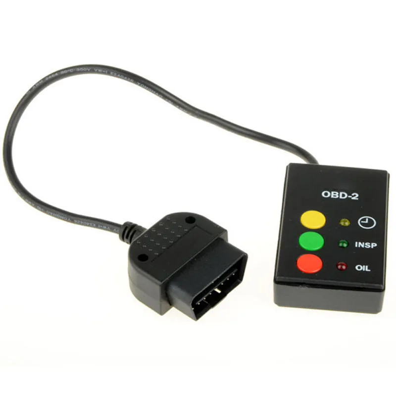 OBD2 OBDII 16Pin масло Услуги осмотр возврата/акт осмотра проводится светодиодный Сброс