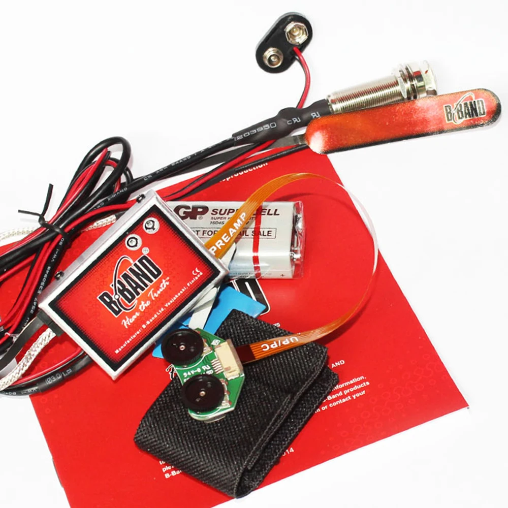 Оригинальная Акустическая гитара пикапа A2.2 с двойным звуком Endpin|Детали и