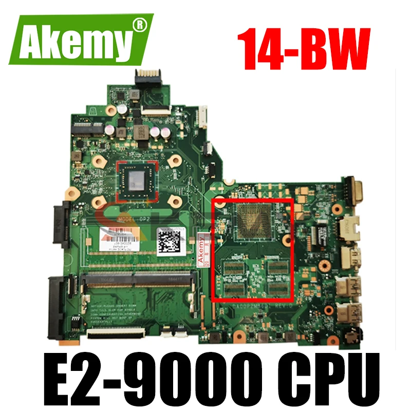 

Для HP 14-BW 245 G6 материнская плата портативного компьютера с E2-9000 Процессор 925545-601 925545-001 аккумулятор большой емкости DA00P2MB6D1 DDR4 100% тестирование Б...