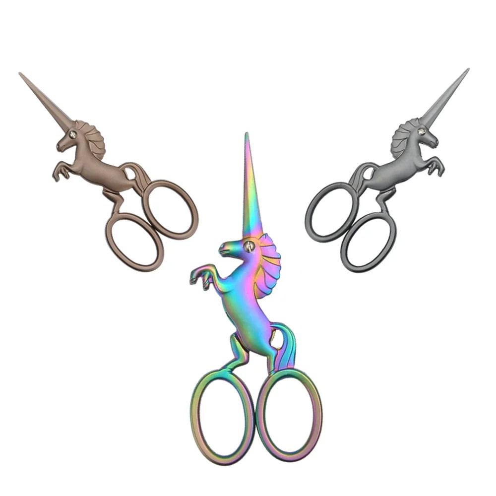 Ножницы для шитья единорога портновская ножница вышивки Классическая ткань