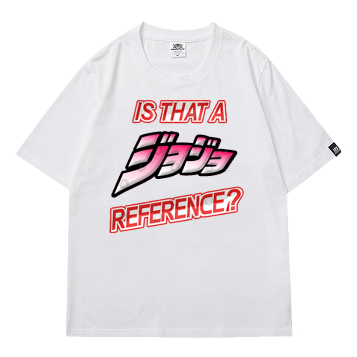 

JoJo Bizarre Adventure 2021 Summer Women's T Shirt Female Anime Print Short Sleeve T-shirts Harajuku Loose Tops Street Vintage