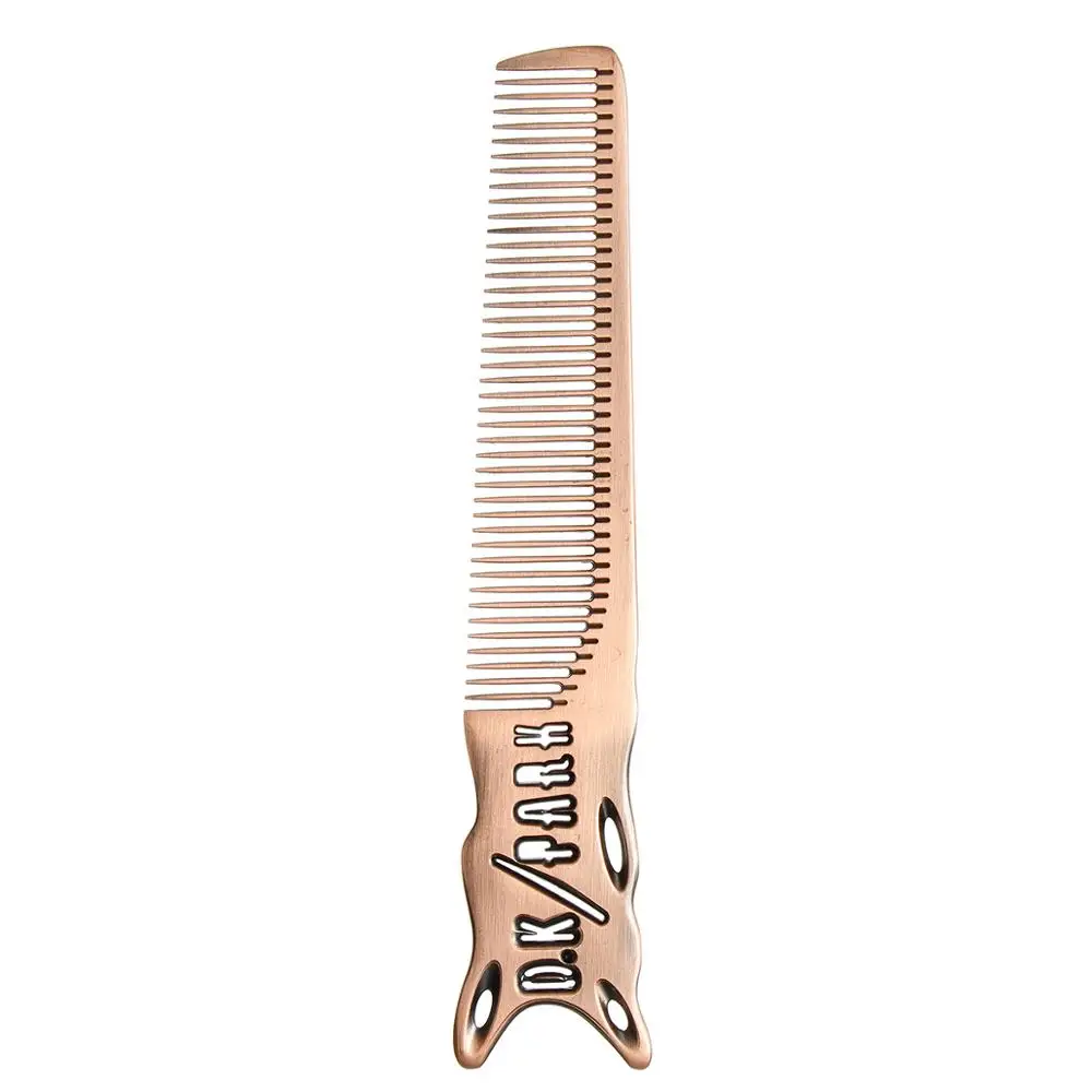 

Hair brushes for men and women for haircuts and hairdressing combs with aluminum metal cutting combs, professional hairdressing