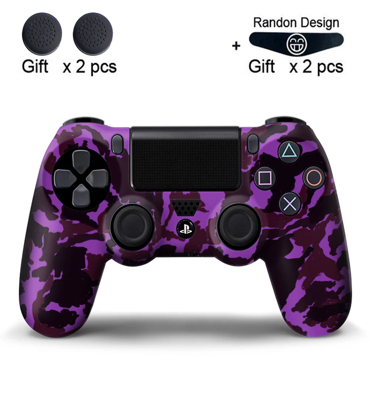 Данные лягушка камуфляж силиконовый резиновый гель кожа для sony PS4 Slim/Pro контроллер Обложка защитный чехол для PS4 беспроводной контроллер