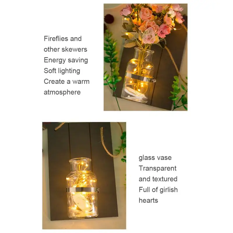 

Home Board Imitation Rose Plant Vase Wind Wall Pendant Exquisite Living Room Bedroom Shop Creative Wall Ornament