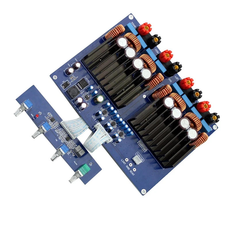 Плата цифровых усилителей высокой мощности 2 1 3 канальная плата Hi Fi класса D o 2X300W +