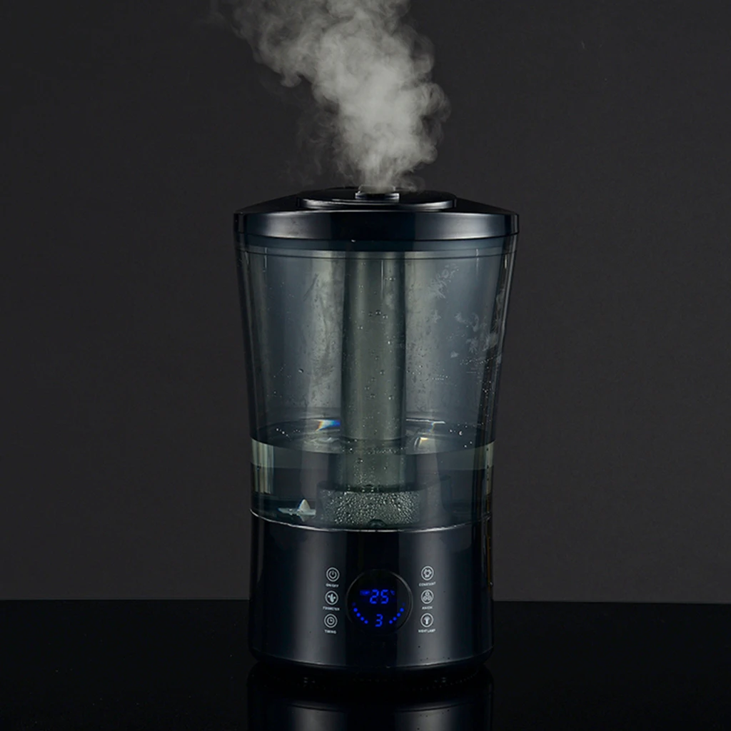 

Ultrasonic Mute Air Humidifier Water Humidifying Anion Purification-UK Plug