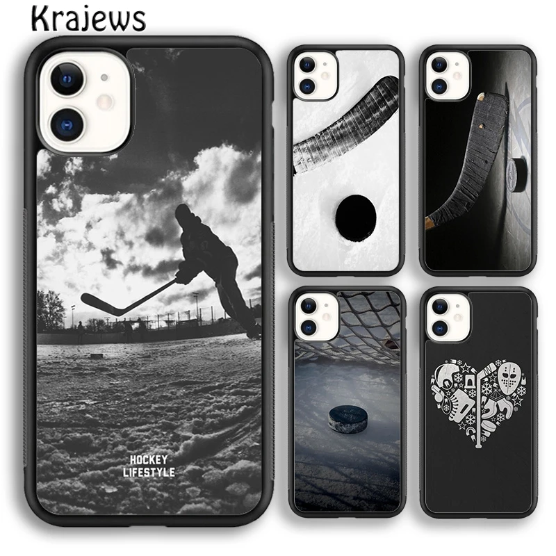 Krajews Хоккей спортивный чехол для телефона iPhone 5s SE 6s 7 8 plus X XS XR 11 12 pro max Samsung Galaxy S8 S9 S10
