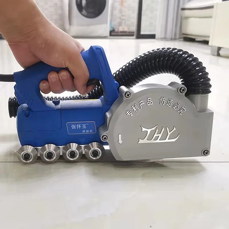 

Красивый Электрический Очиститель швов, инструмент для строительства красивых швов, Прорезыватель для чистки керамической плитки, пола, плитки, художественный шов