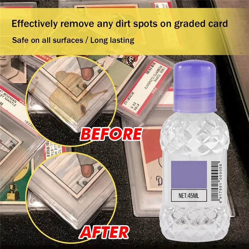 

Card Cleaner Dirt Remover Multi-Purpose Cleaning Easy to Apply and Swirl to Repair 45ml NEW Hot All-Purpose Cleaner