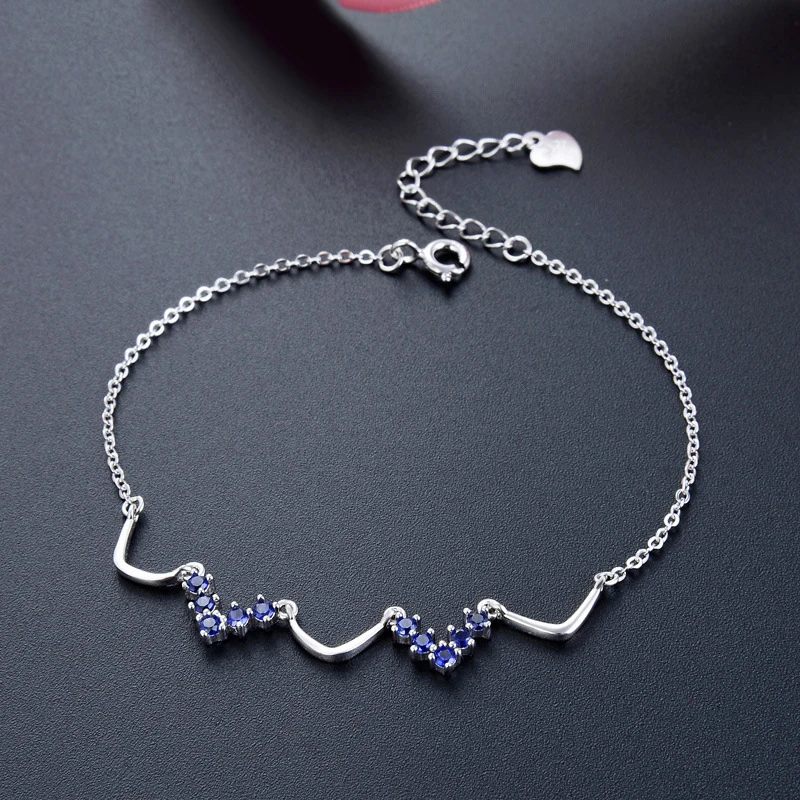 

Fashion Bracelet For Women Genuine 925 Sterling Silver Bracelet Jewelry Accessories Anniversary Gift For Lady Party Decoration